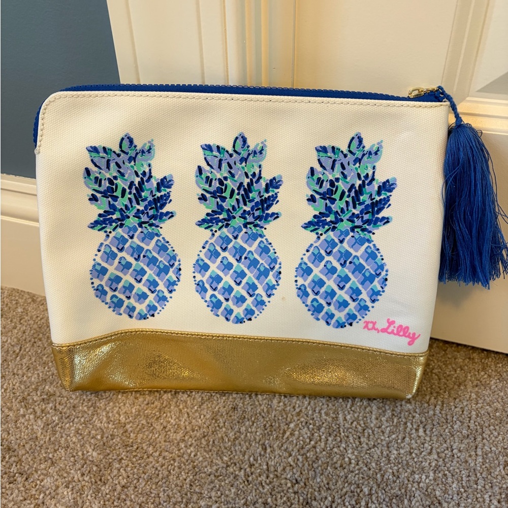 Lilly Pulitzer zip top pouch